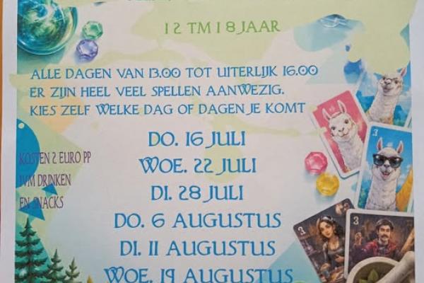 Zomerse HB Spellendagen in Well