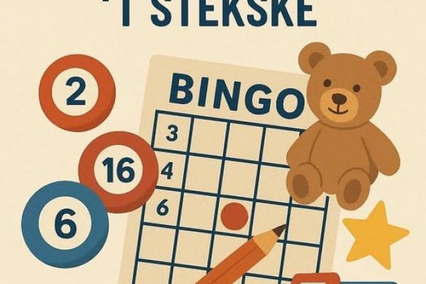 Kinderbingo bij Wijkcentrum 't Stekske Landweert 20 juni 2026