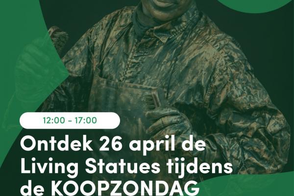 Koopzondag & Living Statues in Centrum Venray