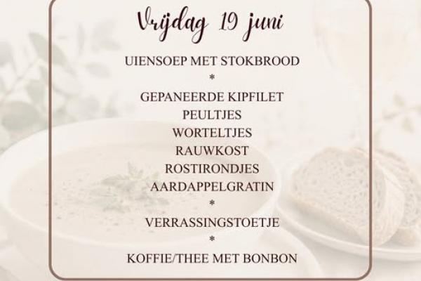 Samen eten in De Linde Oirlo