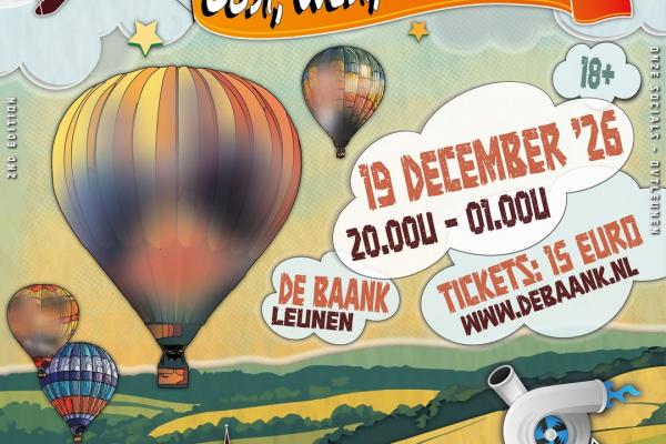 Op Volle Toeren 2026 met als thema Oost, West, Thuis Best bij De Baank Leunen