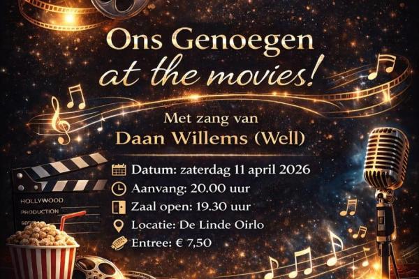 Fanfare van Ons Genoegen at the Movies bij De Linde Oirlo
