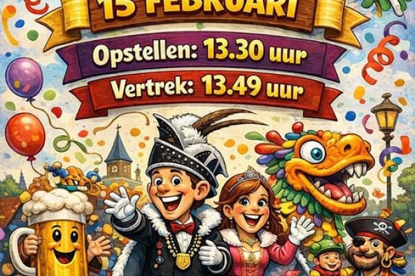 Optocht Holthees-Smakt CV De Keavers Holthees-Smakt