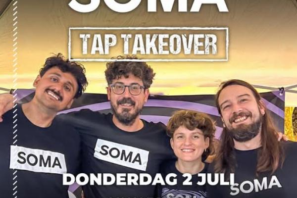 Tap Takeover met SOMA uit Spanje bij Goesting