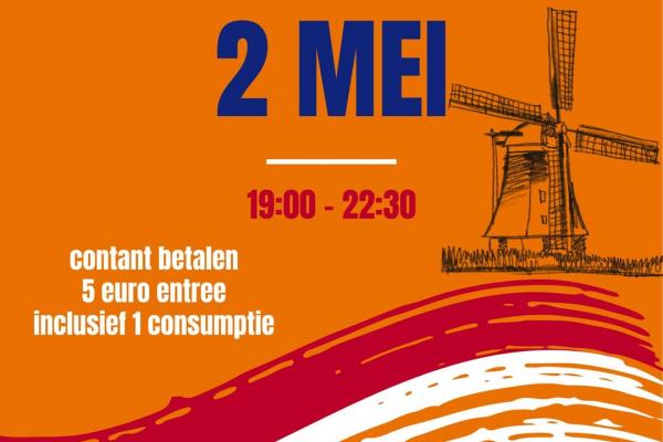 Disco Thema Hollandse Avond voor mensen met een beperking