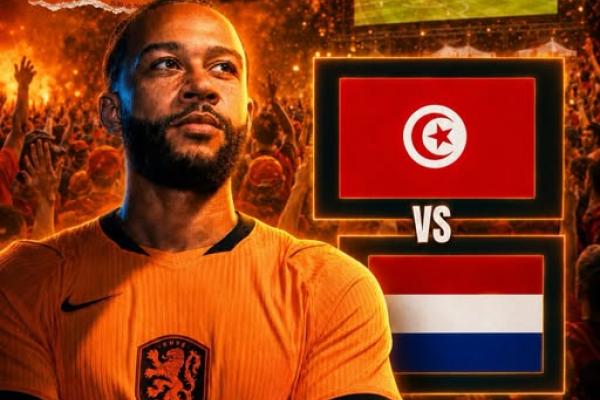 WK Voetbal: Oranje in de Summazaal Tunesië - Nederland
