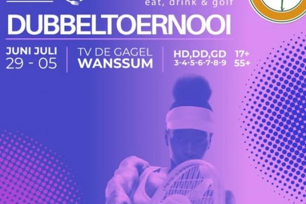 Off Course Open Dubbeltoernooi Tennis TV De Gagel Wanssum