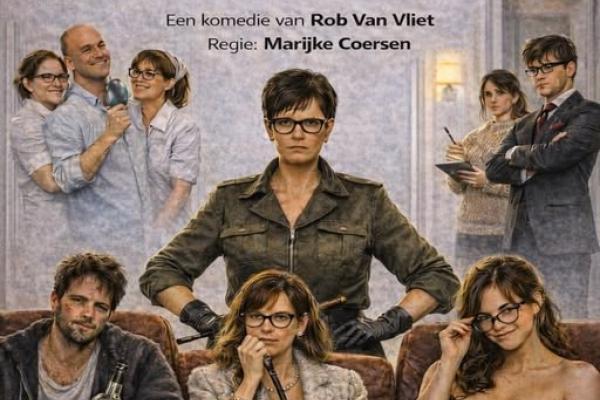 T is W.A.T. speelt de klucht 'Wie is hier nu gek?!' in de Zandhoek Wanssum