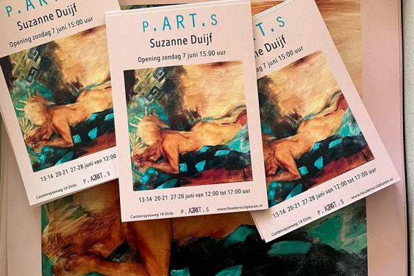 Expositie Suzanne Duif p.ART.s Kunstgalerie