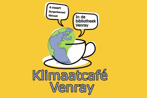 Klimaatcafe over Burgerberaadklimaat aanbevelingen bij Bibliotheek Venray