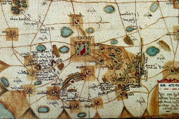 Venray in Kaart bij Venrays Museum