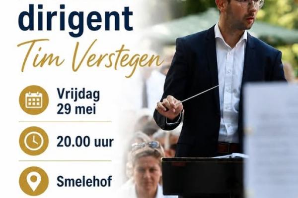 Afscheid  Dirigent Tim Verstegen De Peelklank Ysselsteyn