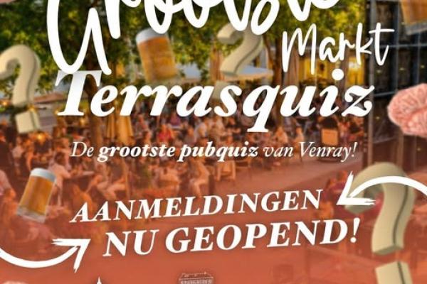 Pubquiz De Grootste Terrasquiz op de Grote Markt Venray