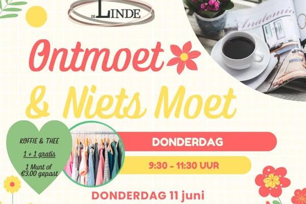 Ontmoet & Niets Moet "Geef kleding een tweede kans!"  bij De Linde Oirlo