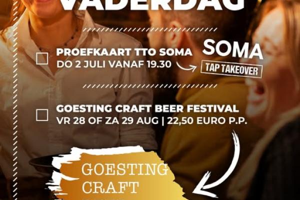 Proefkaart Tap Takeover SOMA bij Goesting