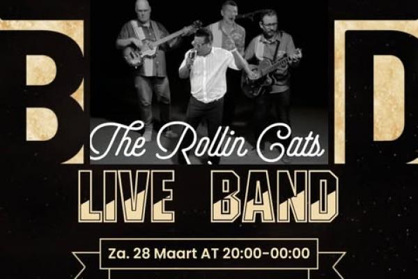 Live muziek van The Rollin Cats bij Cafe 1878 Leunen