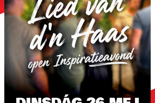 Inspiratieavond voor nieuwe deelnemers Lied van d’n Haas