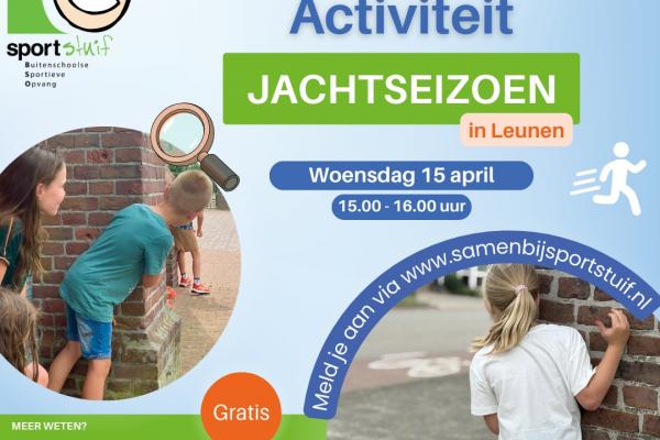 Jachtseizoen in Leunen Sportstuif Venray
