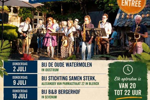Watermolenconcert Rammenas in Oostrum