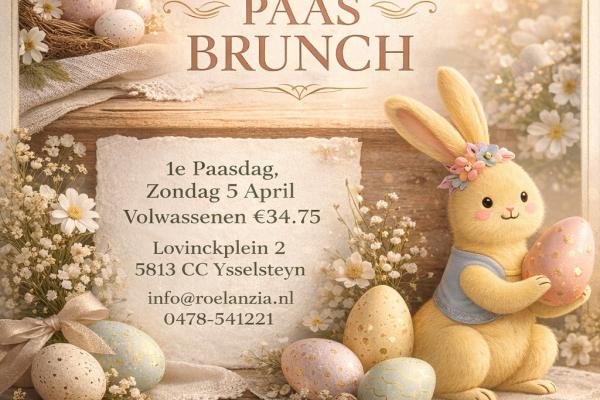Paasbrunch bij Roelanzia Ysselsteyn