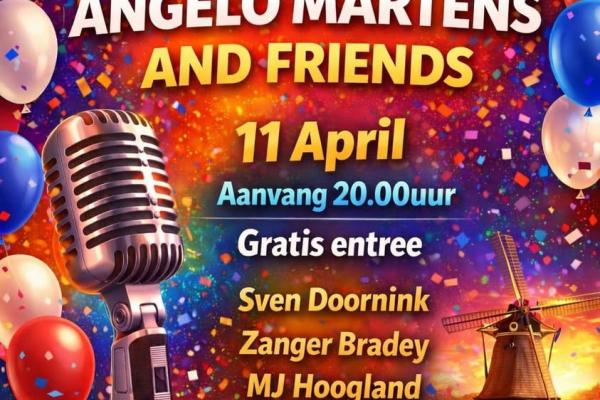 Cafe 1878 zingt Hollands bij Cafe 1878 Leunen