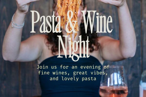 Pasta & Wine Night bij Van Wanssum Cafe