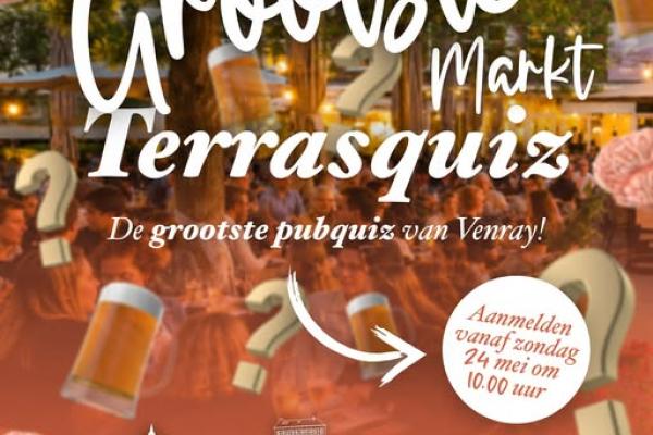 Pubquiz De Grootste Terrasquiz op de Grote Markt Venray