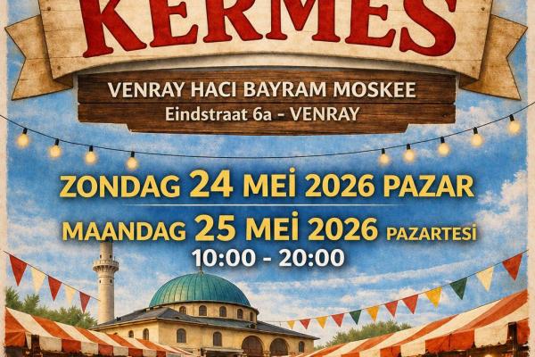 Kermes bij Turkse Moskee