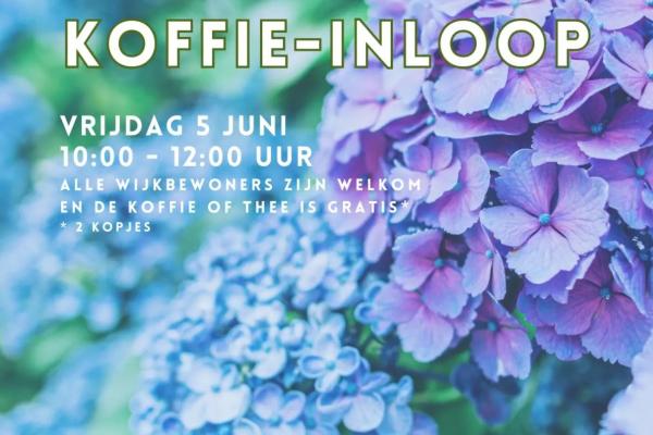 Koffie-Inloop bij Wijkcentrum Den Hoender 5 juni 2026