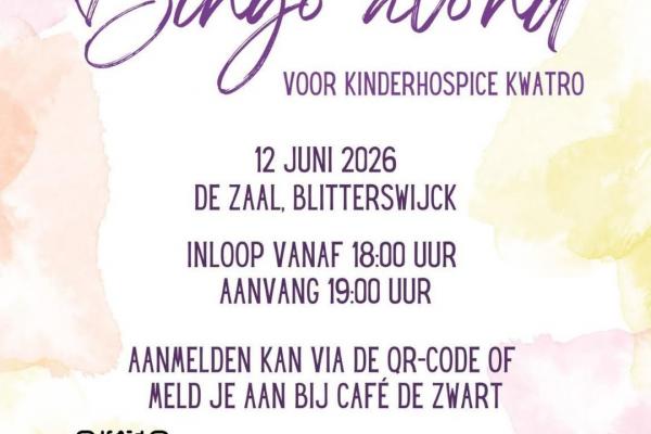 Bingo Avond in De Zaal Blitterswijck